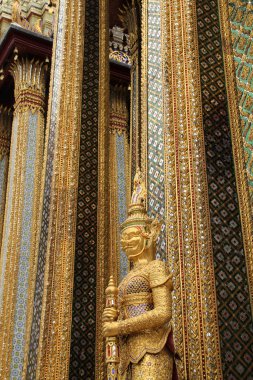 Bangkok şehir merkezindeki tapınak