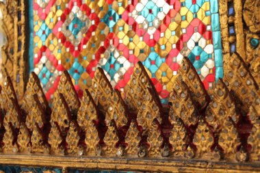 Bangkok şehir merkezindeki tapınak