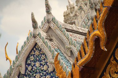 Bangkok şehir merkezindeki tapınak