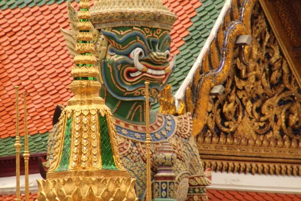 Tempel Der Innenstadt Von Bangkok — Stockfoto