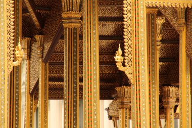 Bangkok şehir merkezindeki tapınak