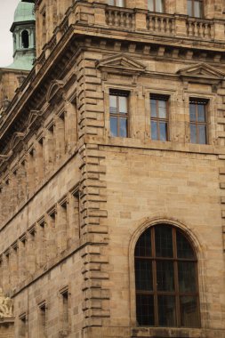 Nuremberg şehir merkezi manzarası