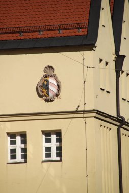 Nuremberg şehir merkezi manzarası