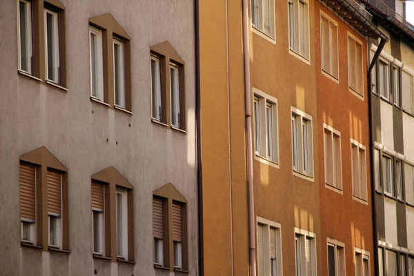 ニュルンベルク中心街の眺め — ストック写真