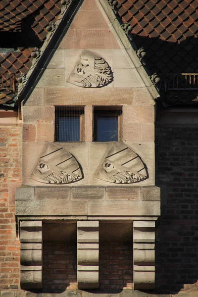 Uitzicht Het Centrum Van Neurenberg — Stockfoto