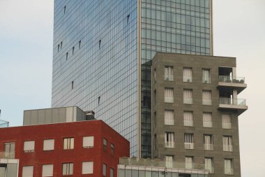 Bilbao şehrindeki şehir manzarası