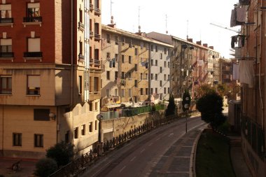 Bilbao şehrindeki şehir manzarası