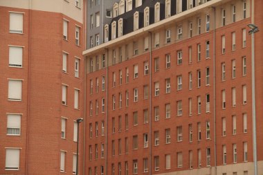 Bilbao şehrindeki şehir manzarası