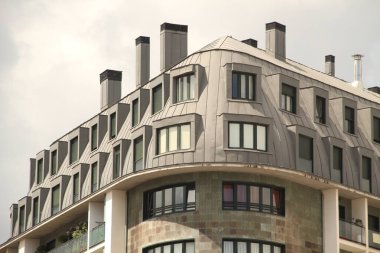 Bilbao şehrindeki şehir manzarası