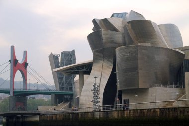 Bilbao şehrindeki şehir manzarası