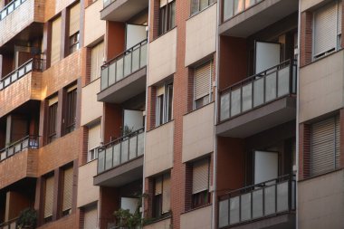 Bilbao şehrindeki şehir manzarası