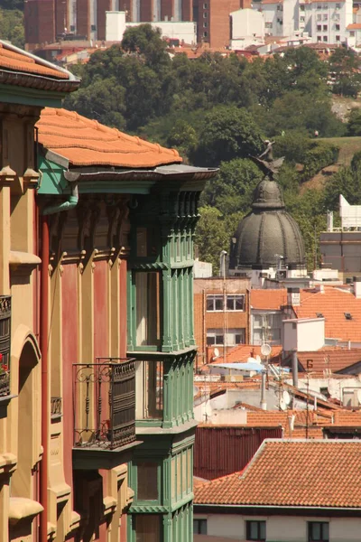 Urbanscape Ciudad Bilbao — Foto de Stock