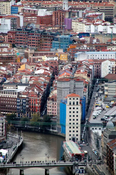 Urbanscape Cidade Bilbau — Fotografia de Stock