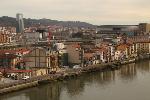 Urbanscape Ciudad Bilbao — Foto de Stock