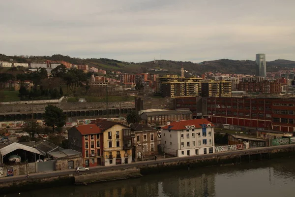 Urbanscape Ciudad Bilbao — Foto de Stock