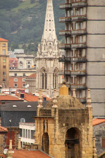 Stadsgezicht Stad Bilbao — Stockfoto