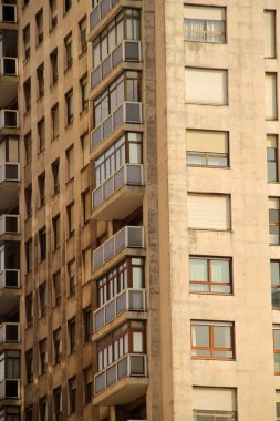 Bilbao şehrindeki şehir manzarası