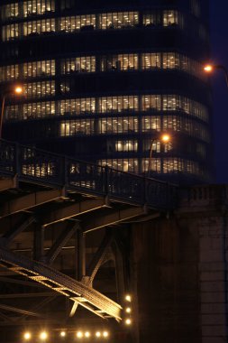 Bilbao şehrindeki şehir manzarası