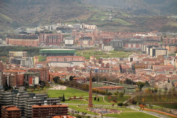 Urbanscape Ciudad Bilbao — Foto de Stock