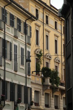 Eski Milano şehrinin mimari mirası.