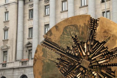 Eski Milano şehrinin mimari mirası.