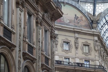 Eski Milano şehrinin mimari mirası.