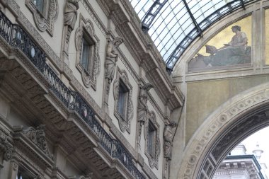 Eski Milano şehrinin mimari mirası.