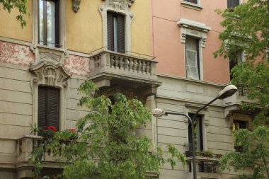 Eski Milano şehrinin mimari mirası.