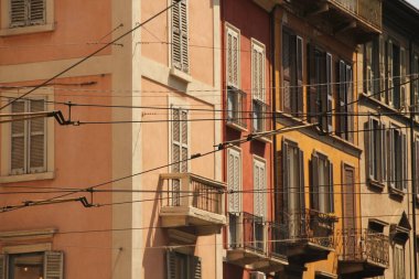 Milano şehir merkezinde mimar mirası.