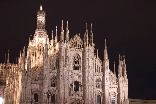 Architectonic Heritage Old Town Milan — Stock Photo, Image