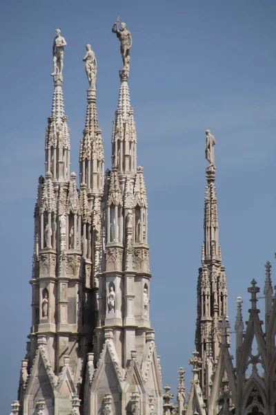 Architektonisches Erbe Der Altstadt Von Mailand — Stockfoto