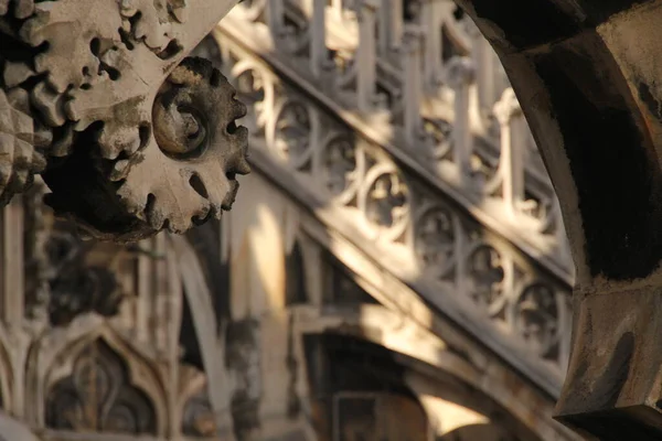 Architektonisches Erbe Der Altstadt Von Mailand — Stockfoto