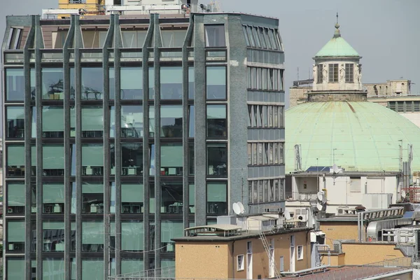 Architectonic Heritage Old Town Milan — Stock Photo, Image