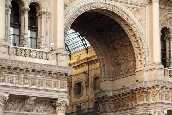 Patrimonio Architettonico Nel Centro Storico Milano — Foto Stock