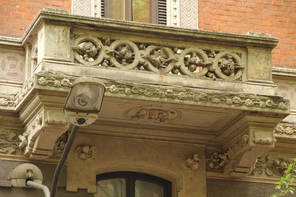 Architectonic Heritage Old Town Milan — Stock Photo, Image