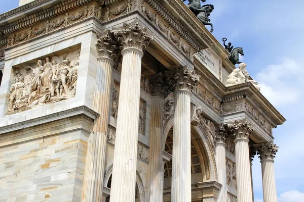 Patrimonio Architettonico Nel Centro Storico Milano — Foto Stock