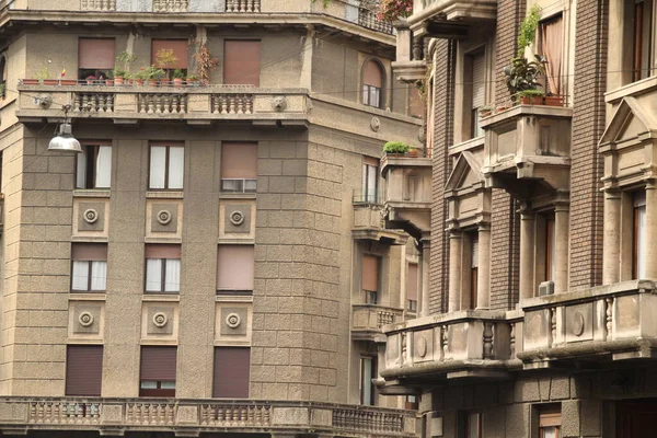 Architektonické Dědictví Starém Městě Miláně — Stock fotografie