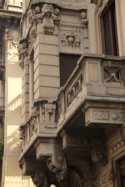 ミラノの旧市街の建築遺産 — ストック写真