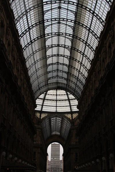 Архітектурна Спадщина Старому Мілані — стокове фото
