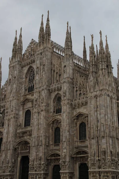 Dziedzictwo Architektoniczne Starówce Mediolanu — Zdjęcie stockowe