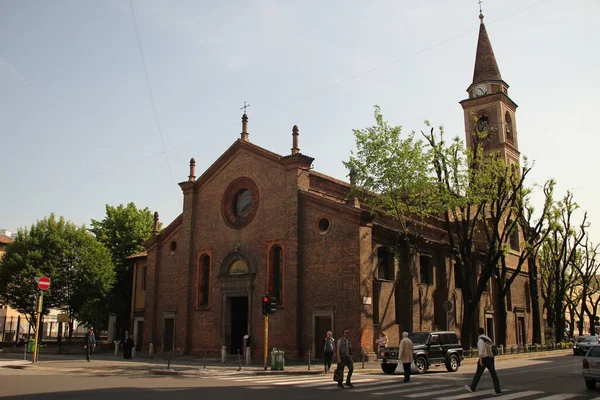 Patrimonio Arquitectónico Casco Antiguo Milán — Foto de Stock