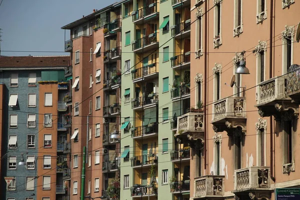 Architectonic Heritage Old Town Milan — Stock Photo, Image