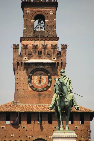 Patrimonio Arquitectónico Casco Antiguo Milán —  Fotos de Stock