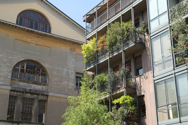 Architektonisches Erbe Der Mailänder Innenstadt — Stockfoto