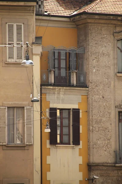 Architectonic Heritage Downtown Milan — Stock Photo, Image