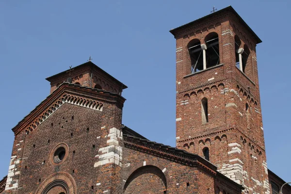 Architektonické Dědictví Centru Milána — Stock fotografie