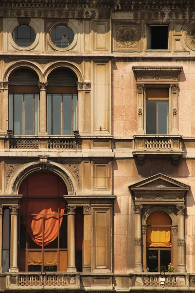 Patrimonio Arquitectónico Centro Milán — Foto de Stock
