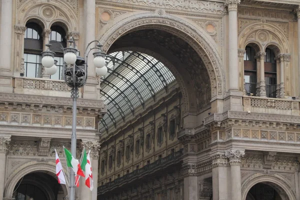 Arkitektoniskt Arv Centrala Milano — Stockfoto