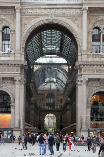 Arkitektoniskt Arv Centrala Milano — Stockfoto