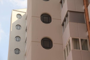 Bilbao şehrinde şehir manzarası